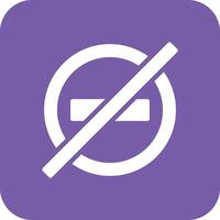 Do not Disturb Vector Icon