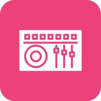 DJ Mixer Vector Icon