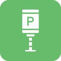 Parking Tag Vector Icon