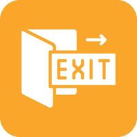 Fire Exit Vector Icon