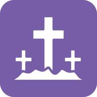 Cemetery Vector Icon