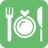 Dinner Vector Icon