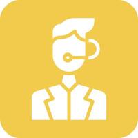 Customer Service Agent Vector Icon