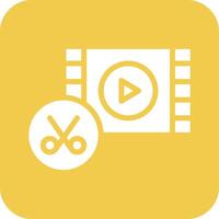 Film Editing Vector Icon