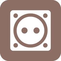 icono de vector de enchufe