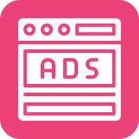 Online Ads Vector Icon