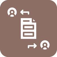 File Sharing Vector Icon