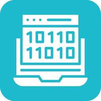 Binary Code Vector Icon