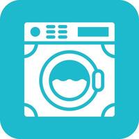 Laundry Machine Vector Icon