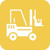 Forklift Vector Icon