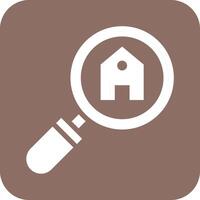 Search House Vector Icon