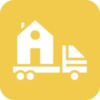 House Relocation Vector Icon