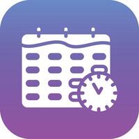 Business Deadline Vector Icon