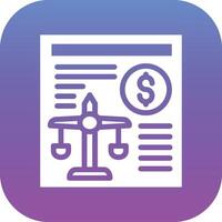 Budget Estimate Vector Icon