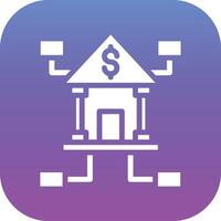 Banking Network Vector Icon