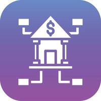 Banking Network Vector Icon