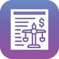 Budget Estimate Vector Icon