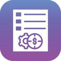 Project Requirements Vector Icon