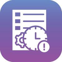 Deadline Vector Icon