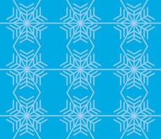 Snowflake Seamless Pattern VECTOR