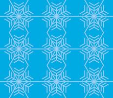 Snowflake Seamless Pattern VECTOR