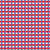 Tablecloth Seamless Red Blue Pattern Vector