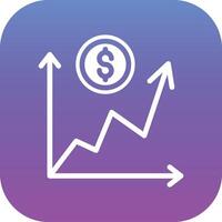 Money Growth Vector Icon