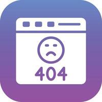 Not Found Error Vector Icon