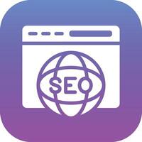 International SEO Vector Icon