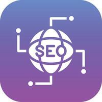 SEO Network Vector Icon
