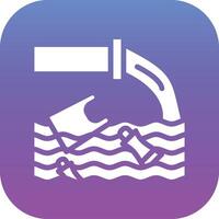 Ocean Waste Vector Icon