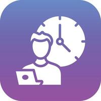 Working Hours Vector Icon