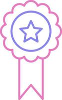 Quality Linear Two Colour Icon vector