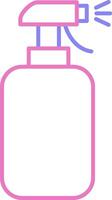 Cleaning Spray Linear Two Colour Icon vector