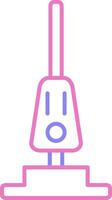 Vacuum Cleaner Linear Two Colour Icon vector