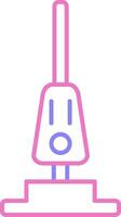 Vacuum Cleaner Linear Two Colour Icon vector