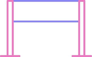 Gameplay Linear Two Colour Icon vector
