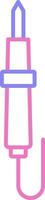 Soldering Linear Two Colour Icon vector