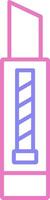 Cutter Linear Two Colour Icon vector