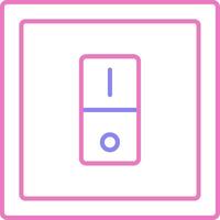 Switcher Linear Two Colour Icon vector