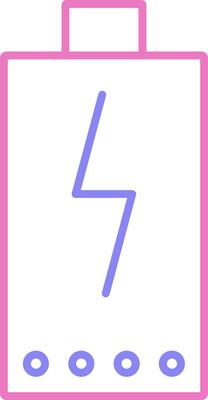 Power Linear Two Colour Icon