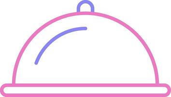 Food Linear Two Colour Icon vector