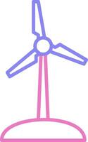 Turbine Linear Two Colour Icon vector