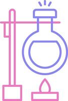 Volumetric Linear Two Colour Icon vector