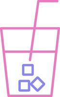 Drink Linear Two Colour Icon vector
