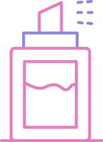 Deodorant Linear Two Colour Icon vector