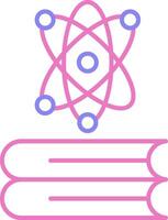 Knowledge Linear Two Colour Icon vector