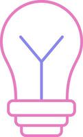Creative Linear Two Colour Icon vector
