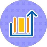 Deploy object Flat Sticker Icon vector