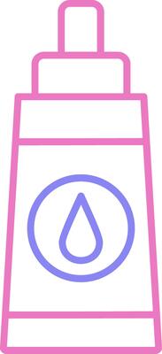 Lubricant Linear Two Colour Icon